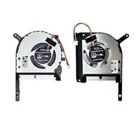 SET GPU + CPU Cooling Fans for Asus TUF FX505DD, FX505DT, FX505DY, FX506LI, FA506IH, FA506II, FA706II, FX705DD, FX705GD, FX706LI; 13NR00S0M10x11, 13NR00S0M1x111, DFS5K12114262H EP