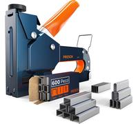 Set Graffatrice Manuale + 600Pz Graffette Fissatrice Manuale per Legno Tessuto