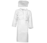 Set grembiule da cucina e cappello da chef per bambini, costume da cuoco per