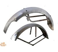 SET GREZZO PARAFANGO ANTERIORE E POSTERIORE BSA A50 A65 + KIT SOGGIORNO COMPL...