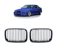 Set Griglia Anteriore BMW E36 1990- Tutti I Modelli, Nero Lucido