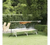 Set Griglia e Vassoio Barbecue Automatico in Acciaio Inox