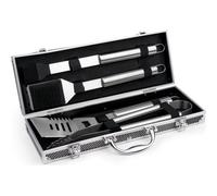 Set Griglia Leopold Vienna LV311000 4 Pezzi Alluminio Acciaio Inossidabile