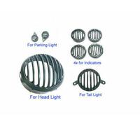 SET GRIGLIA PROTETTIVA COMPLETA ROYAL ENFIELD CLASSIC PER INDICATORI FARI ECC