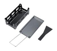 Set Griglia Senza Stick Premium per Racchette Al Formaggio Anticato Acciaio Al Carbonio Mini Raclette Vassoio da Cottura con Manico Pieghevole Per Domestica Campeggio Esterno