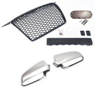Set Griglia Anteriore, Emblema, Portatarga, Copriretrovisori Per Audi A3