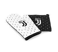 Set guanto da cucina, da forno, barbecue in cotone + più presina fc juventus ufficiale