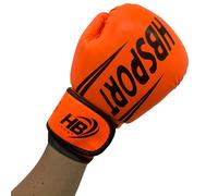 SET GUANTONI DA BOXE COPPIA PER BAMBINI COMODI E MORBIDI ARANCIONI 06668
