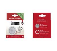 Set guarnizioni e filtro caffettiera 1/2 Tazza 1 pz 0800030