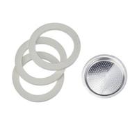 Set guarnizioni e filtro caffettiera 1 Tazza 3 pz 0800031