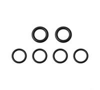 Set Guarnizioni Freno Disco 6pz Gomma per Banjo Caliper | Compatibile per xt per xtr, misure 8mm e 9mm, gomma , previene perdite olio, per facile installazione