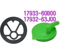 Set guarnizioni in gomma tappo serbatoio bottiglia espansione liquido di raff...