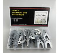 Set guarnizioni pannello carrozzeria auto 144 pezzi con scatola portaoggetti per