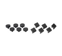 Set Gummifuß Muldengitter Electrolux 4055328217 Per Piano Cottura 2x6pz Nero