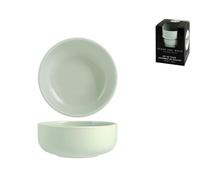 Set H&H new 4 Piatti Fondi Sea Foam in stoneware/gres Cm18