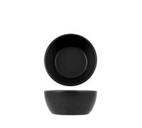 Set H&H new 6 Coppette Nere, Porcellana, 10.5xh4.5cm