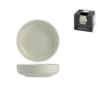 Set H&H new Bush Green 4 Piatti Fondi, in stoneware/gres, Cm18