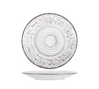 Set H&H new Courtyard 6 Piatti Frutta Bianchi Cm 21