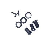 Set Hardware Accordatore For Chitarra Nera | Set hardware for accordatore for chitarra nero for un'installazione sicura dei picchetti