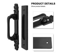Set hardware maniglia porta a filo hardware per montaggio interno corrispondenza