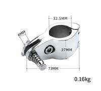 Set hardware superiore bimini qualità premium cerniera artiglio estremità occh