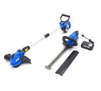 Set HBM 20V- 4.0Ah di tagliasiepi e decespugliatore inclusi 2 batterie