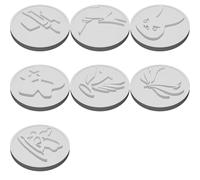 Set Icone Ultimate Overwatch Logo Gioco Decorazione Parete Stampato 3D Hero