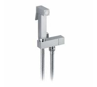 SET IDROSCOPINO CON DOCCIA SQUARE CON SUPPORTO DOCCETTA E FLESSIBILE D09261