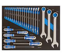 Set IFF1A003: uso generale in un inserto di schiuma 27 pz. IRIMO