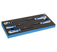 Set IFF1E008: cacciaviti Phillips dimensioni: PH0,PH1,PH2,PH3 5 pz. IRIMO