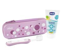 Set igiene orale bimbi Chicco 120981 Lilla