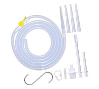 Set igienico per lavaggio intestinale con tubo in silicone da 2 m e 6 ugelli in plastica, adatto per pulizia delicata del colon, set per uso domestico