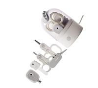 Set igienico per unghie del bambino con funzione di ricarica disinfettata, design ergonomico della maniglia Set completo per la toelettatura delle unghie del bambino con luce