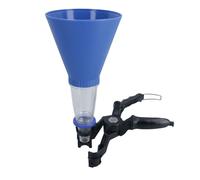 Set imbuto mani libere con morsetto di sicurezza e camera inferiore trasparente