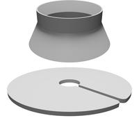 Set Imbuto Supporto per Bialetti Brikka 4 Tazze Induction Moka Caffettiera