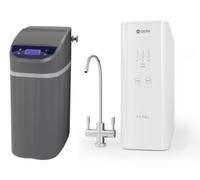 Set impianto di trattamento delle acque USTM Grey WS9LCDG, completo per filtrazione a osmosi inversa USTM Pearl ROPEARLNEWSTYLE