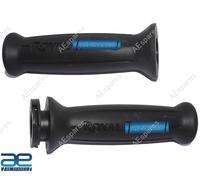 Set impugnatura manubrio nero per Royal Enfield Interceptor GT Super Meteor 6...