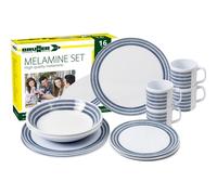 Set stoviglie in melamina Brunner Bluebay 16 pezzi