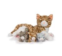 Set in peluche di gattini con mamma Cozy Noxxiez