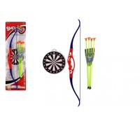 Set in plastica per bambini con arco e frecce TEDDIES