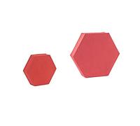 Set in schiuma rossa per espositori di prodotti, accessori,modellini, profumi e bigiotteria, perfetto per realizzare il tuo prodotto