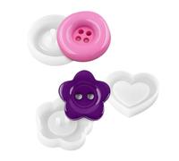 Set in silicone morbido per realizzare bellissimi bottoni e ciondoli con resina epossidica artistica in silicone artigianale