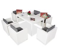 Set in technorattan Colorado Premium 6 bianco Bica