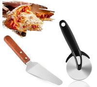 Set IN XXL Tagliapizza E Pizza Lifter Pizza Peel E Ruota-Pizza Rotella-Pizza