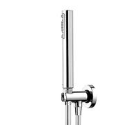 Set Incasso Doccia in Ottone con doccetta, Include Presa Acqua con Supporto e Flessibile in PVC