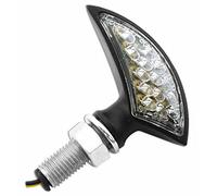 Set indicatore di direzione LED nero.