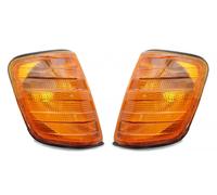 Set Indicatori Anteriori Arancioni Per Mercedes E Class W124 85-95 Ripetitore