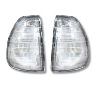 Set Indicatori Anteriori Trasparenti Mercedes W123 75-85 Coppia Sinistra Destra