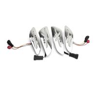 Set Indicatori Di Direzione A LED Per Moto Eurowagens Nero Cromato