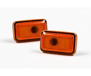 Set Indicatori Laterali VW Polo Arancioni Hella Coppia Frecce Destra/Sinistra